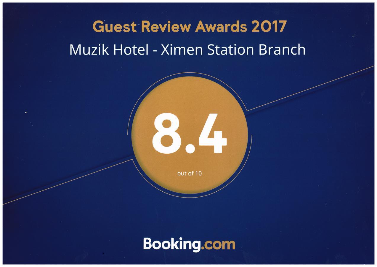 Muzik Hotel - Ximen Station Branch Tajpej Kültér fotó